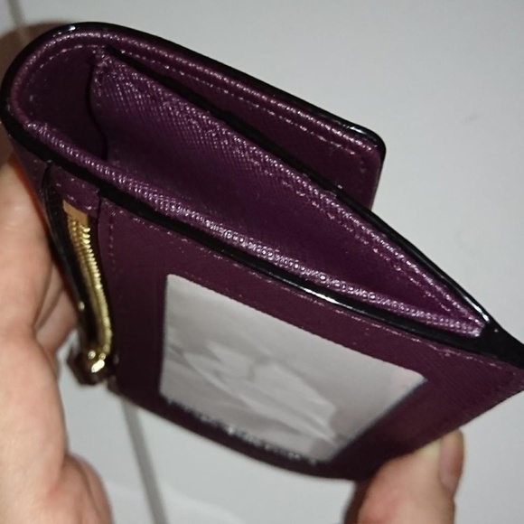 Kate Spade Mahogany Laurel Way Mahogany Leather Wallet - Picture 3 of 9